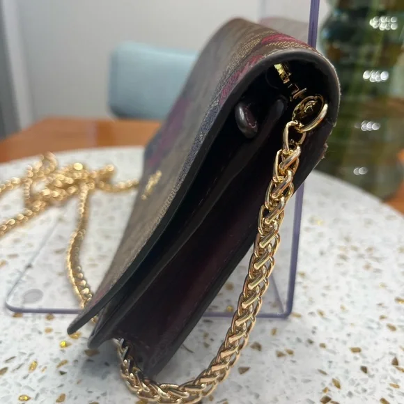 Coach Anna - Signature Victorian Flowers- Crossbody with gold hardware - Picture 4 of 13